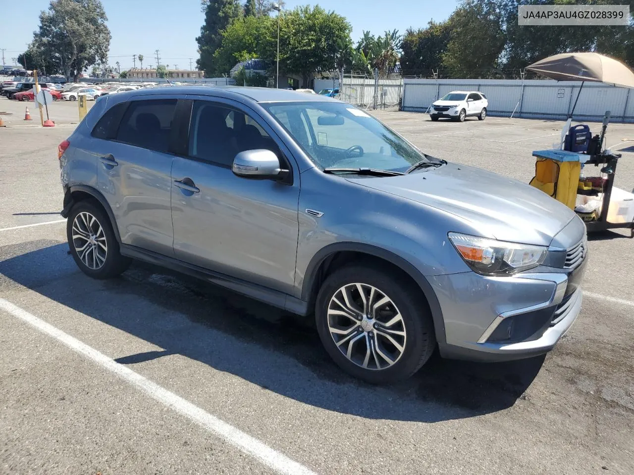 2016 Mitsubishi Outlander Sport Es VIN: JA4AP3AU4GZ028399 Lot: 70185034