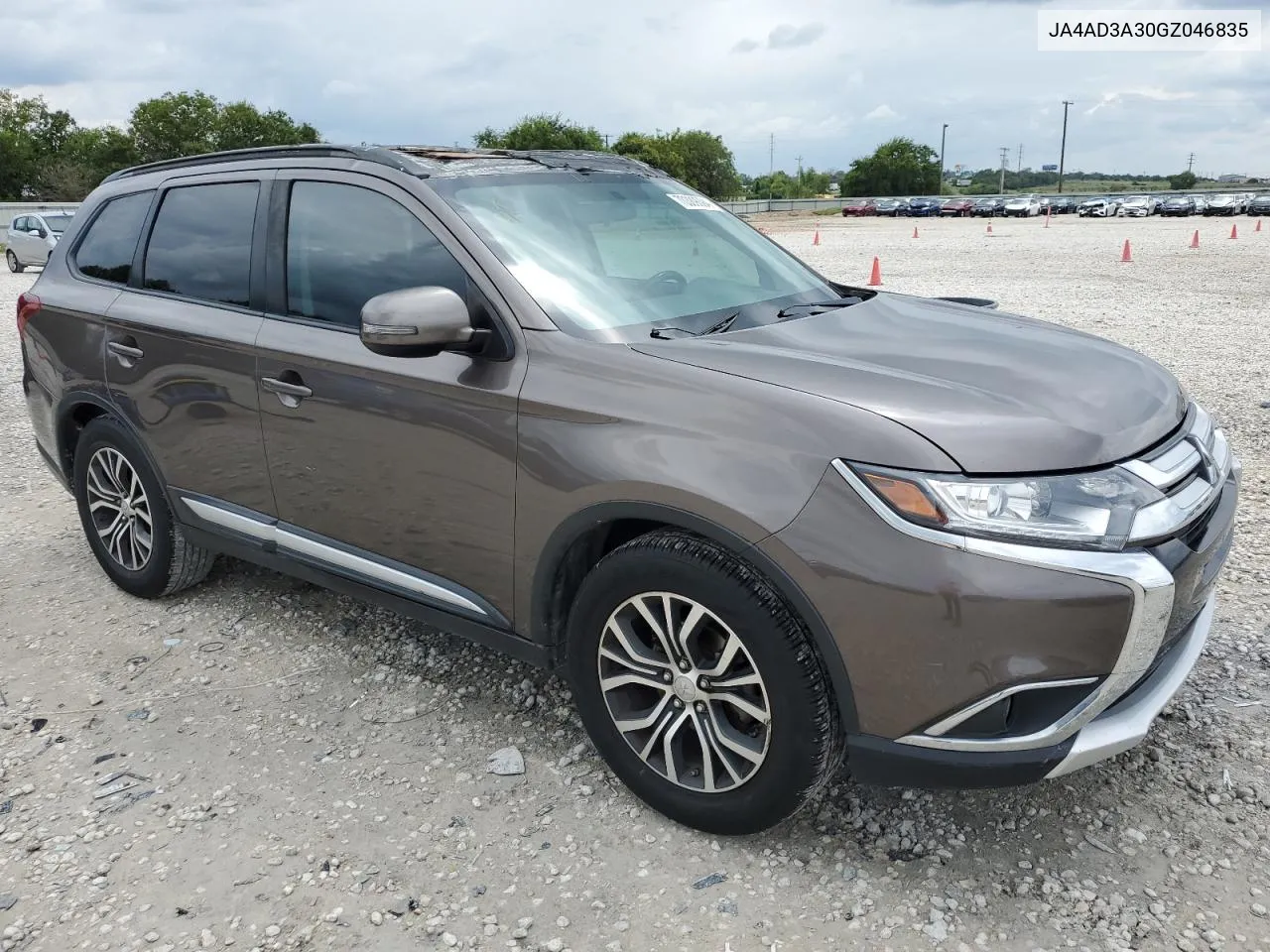 2016 Mitsubishi Outlander Se VIN: JA4AD3A30GZ046835 Lot: 70389094