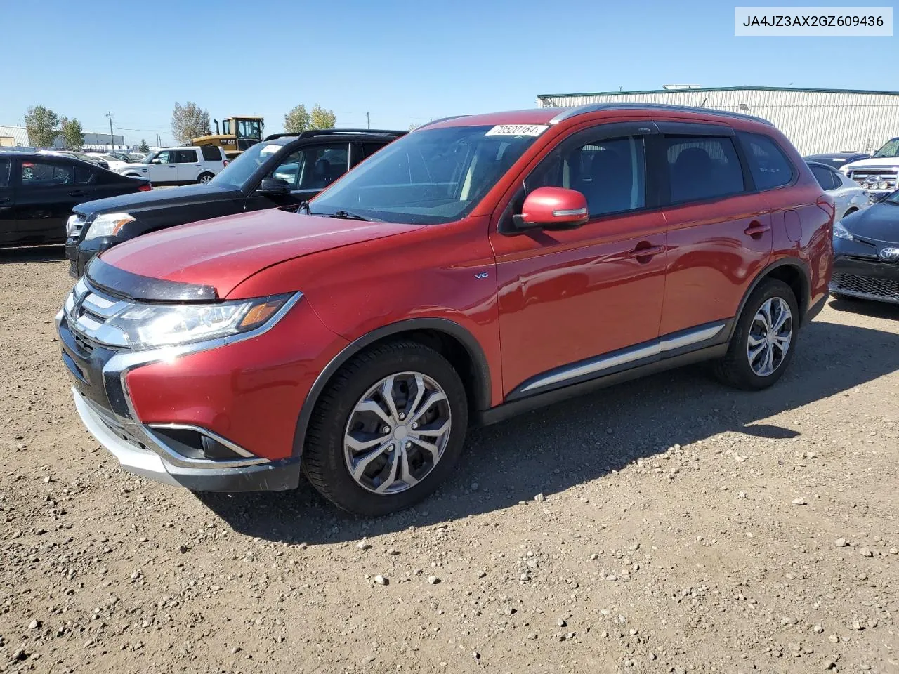 2016 Mitsubishi Outlander Se VIN: JA4JZ3AX2GZ609436 Lot: 70520164