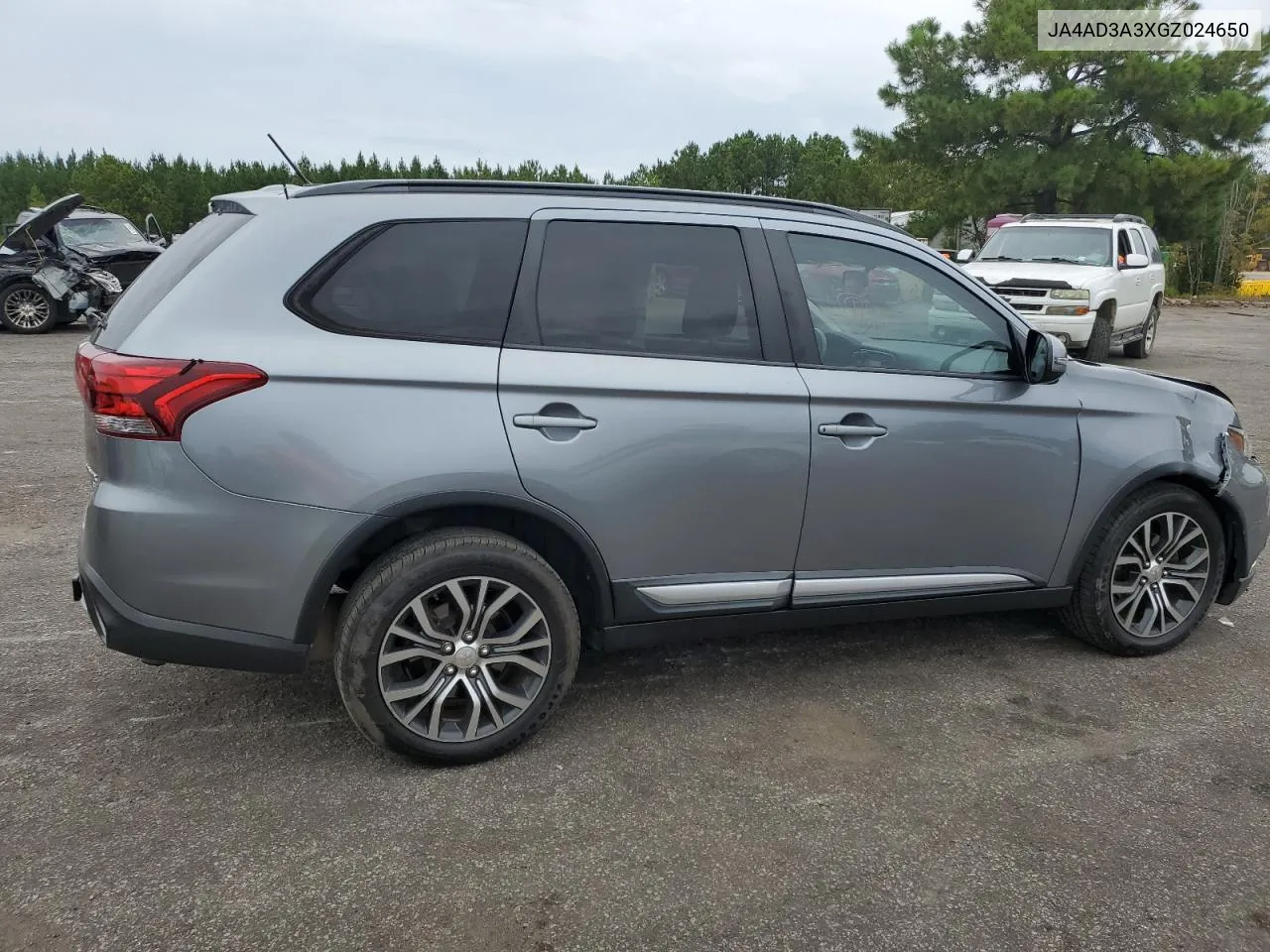 2016 Mitsubishi Outlander Se VIN: JA4AD3A3XGZ024650 Lot: 70564024