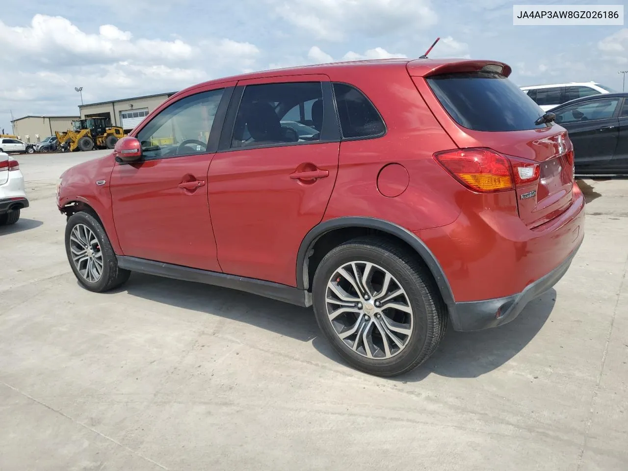 2016 Mitsubishi Outlander Sport Es VIN: JA4AP3AW8GZ026186 Lot: 70569794