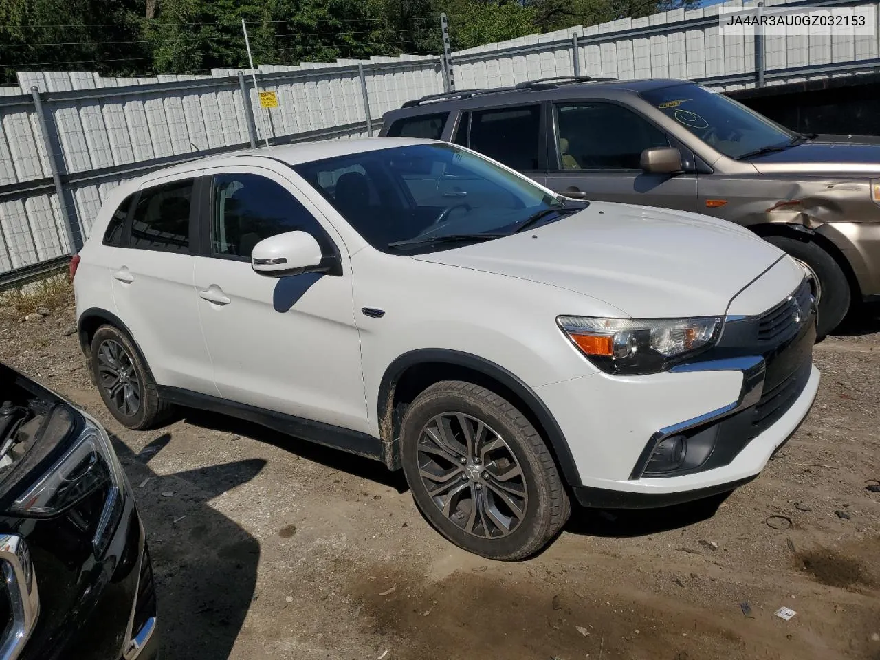 JA4AR3AU0GZ032153 2016 Mitsubishi Outlander Sport Es