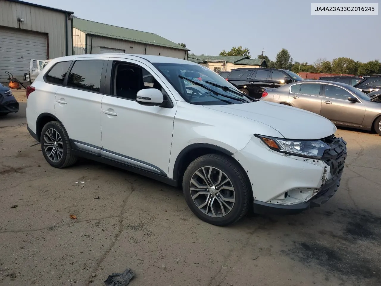 2016 Mitsubishi Outlander Se VIN: JA4AZ3A33GZ016245 Lot: 70984594