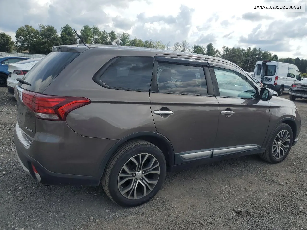 2016 Mitsubishi Outlander Se VIN: JA4AZ3A35GZ036951 Lot: 71479844