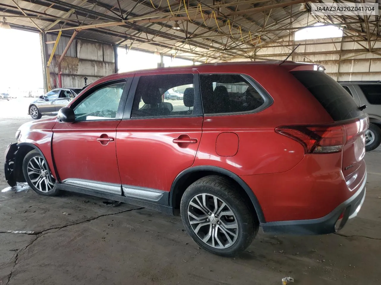 2016 Mitsubishi Outlander Se VIN: JA4AZ3A32GZ041704 Lot: 71500144