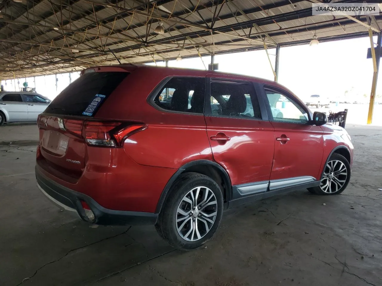 2016 Mitsubishi Outlander Se VIN: JA4AZ3A32GZ041704 Lot: 71500144