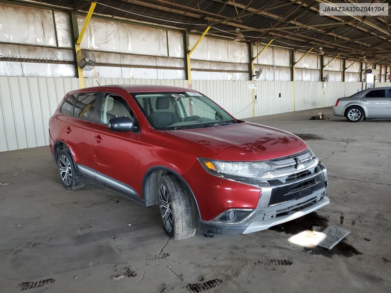 2016 Mitsubishi Outlander Se VIN: JA4AZ3A32GZ041704 Lot: 71500144