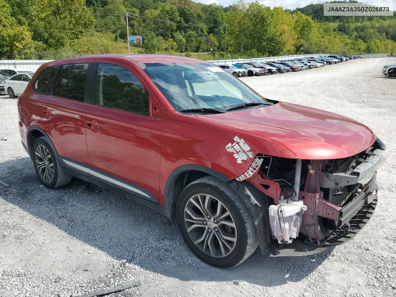 2016 Mitsubishi Outlander Se VIN: JA4AZ3A35GZ026873 Lot: 71581474