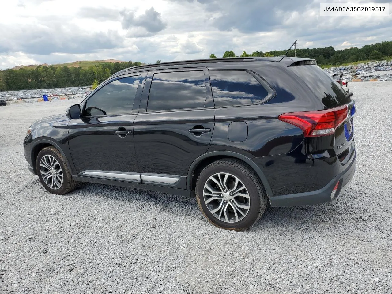 2016 Mitsubishi Outlander Se VIN: JA4AD3A35GZ019517 Lot: 71601524