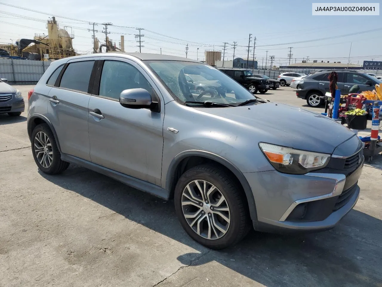 2016 Mitsubishi Outlander Sport Es VIN: JA4AP3AU0GZ049041 Lot: 71678074