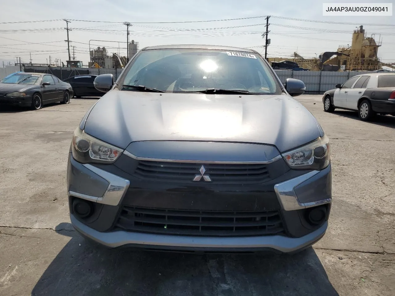 2016 Mitsubishi Outlander Sport Es VIN: JA4AP3AU0GZ049041 Lot: 71678074