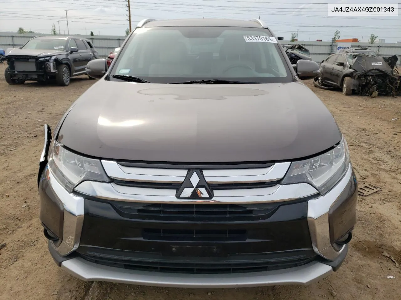 JA4JZ4AX4GZ001343 2016 Mitsubishi Outlander Gt