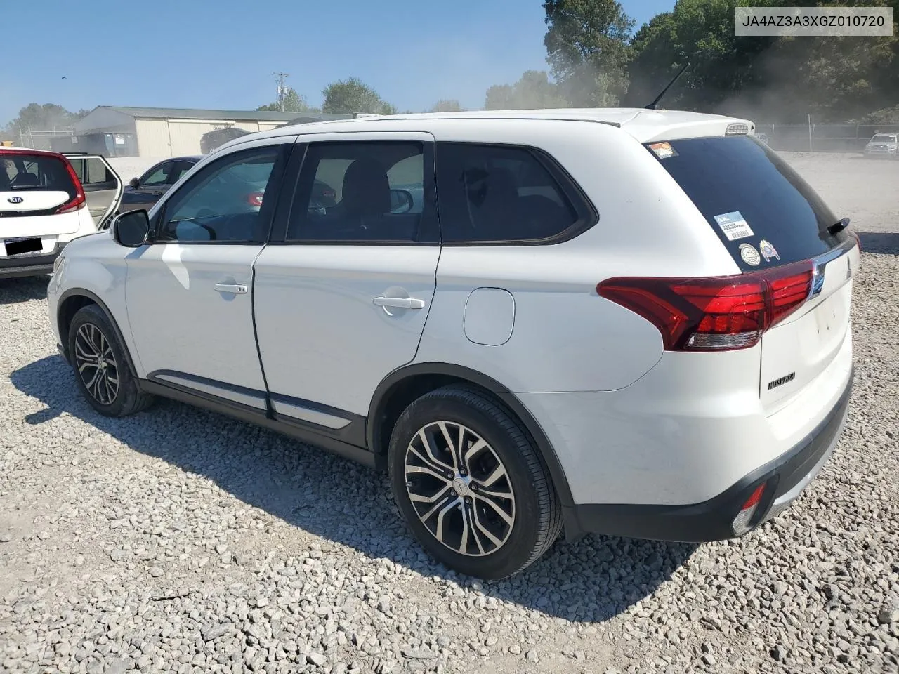 2016 Mitsubishi Outlander Se VIN: JA4AZ3A3XGZ010720 Lot: 72371424