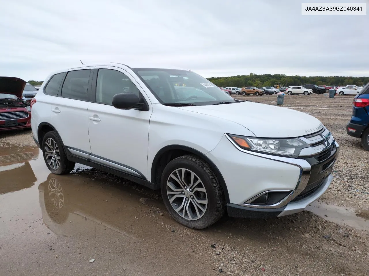 2016 Mitsubishi Outlander Se VIN: JA4AZ3A39GZ040341 Lot: 72466234