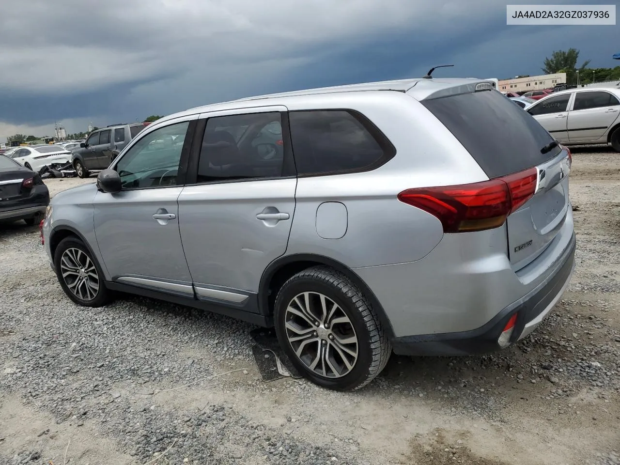 2016 Mitsubishi Outlander Es VIN: JA4AD2A32GZ037936 Lot: 72581594