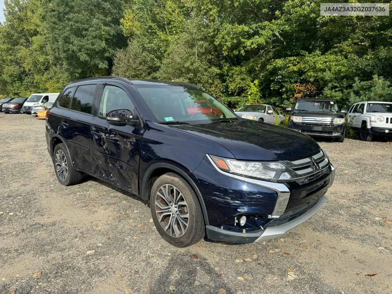 2016 Mitsubishi Outlander Se VIN: JA4AZ3A32GZ037636 Lot: 73063344