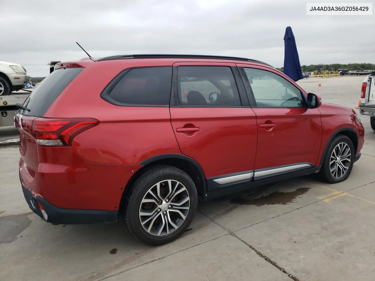 2016 Mitsubishi Outlander Se VIN: JA4AD3A36GZ056429 Lot: 73230614