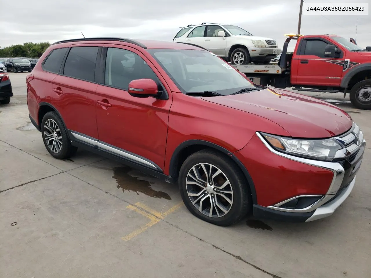 2016 Mitsubishi Outlander Se VIN: JA4AD3A36GZ056429 Lot: 73230614