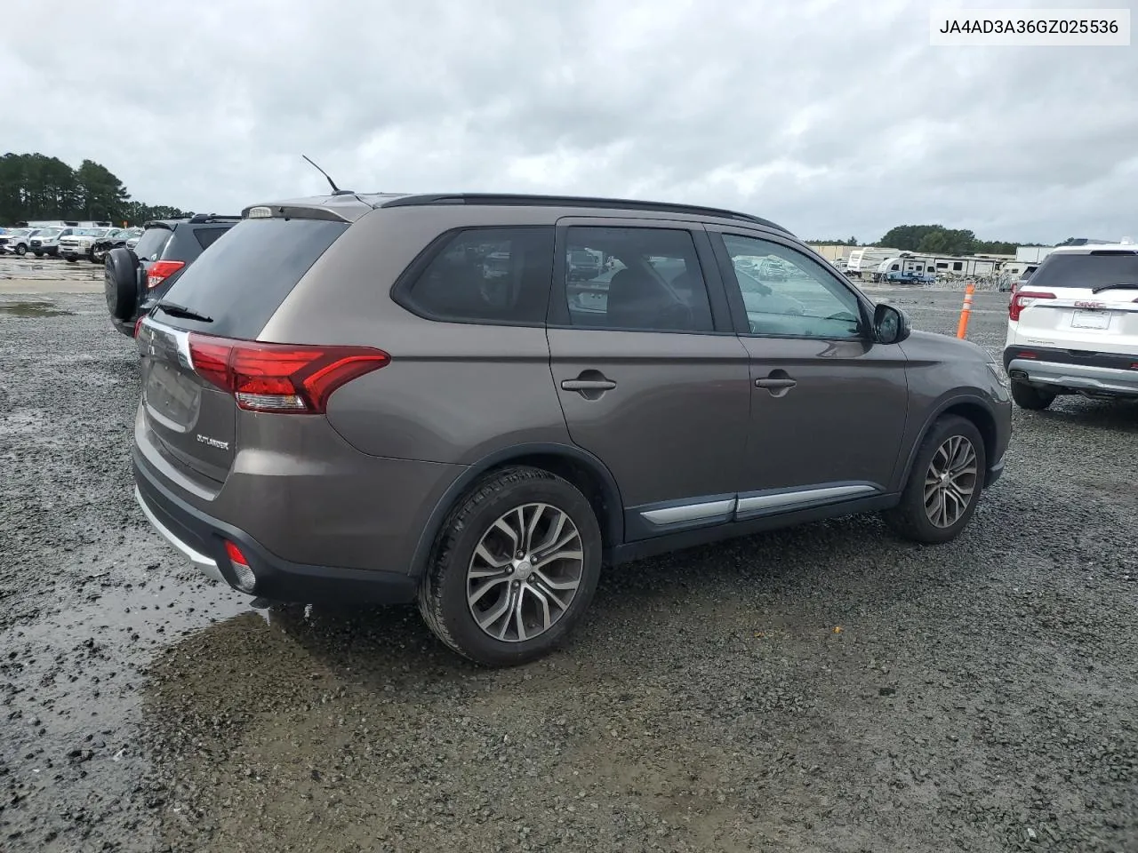 2016 Mitsubishi Outlander Se VIN: JA4AD3A36GZ025536 Lot: 73311194