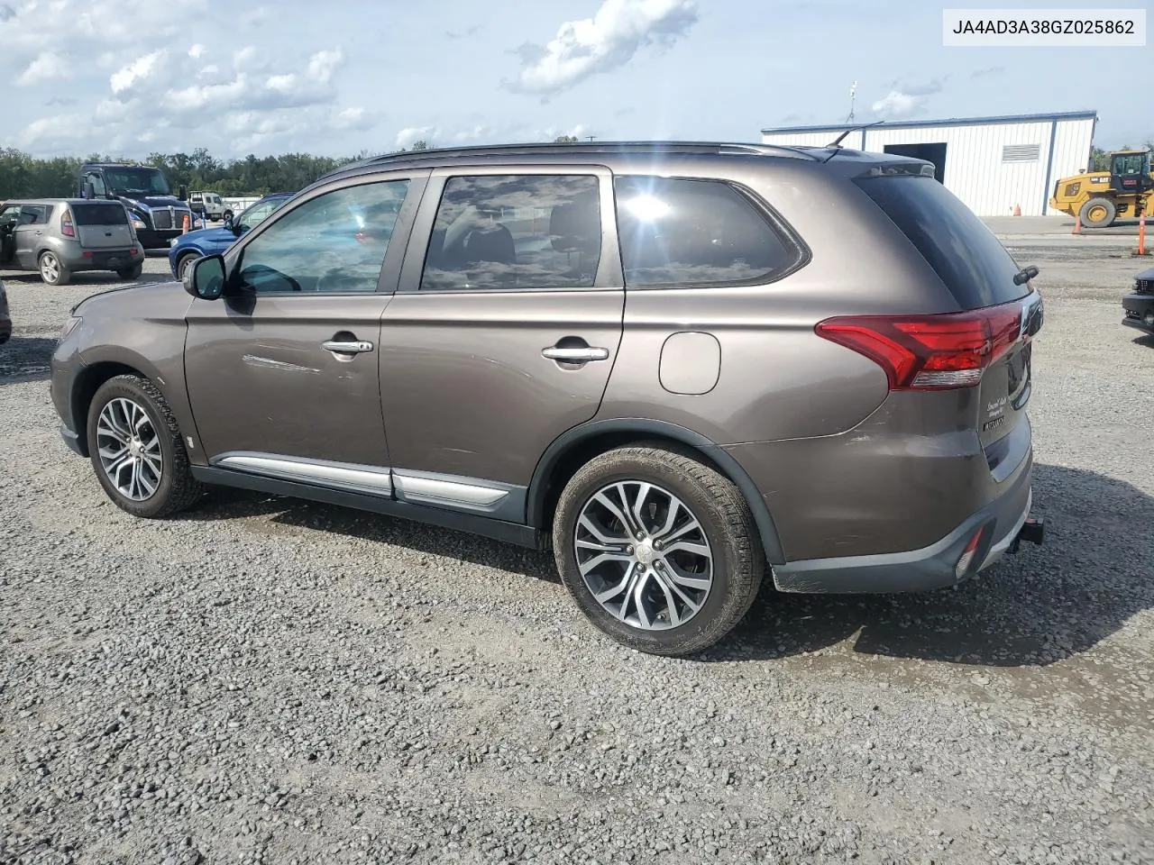 2016 Mitsubishi Outlander Se VIN: JA4AD3A38GZ025862 Lot: 73358904