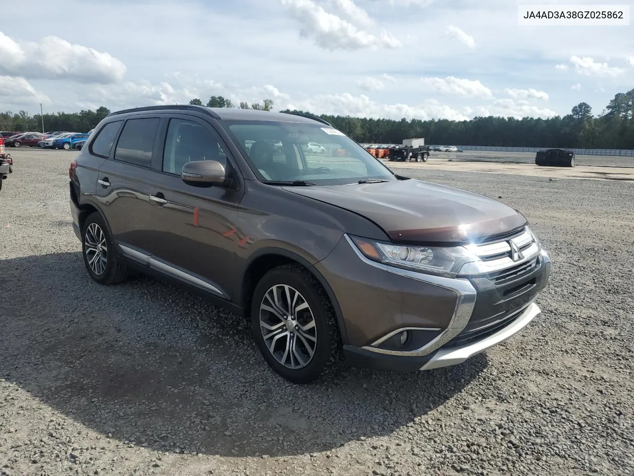 2016 Mitsubishi Outlander Se VIN: JA4AD3A38GZ025862 Lot: 73358904