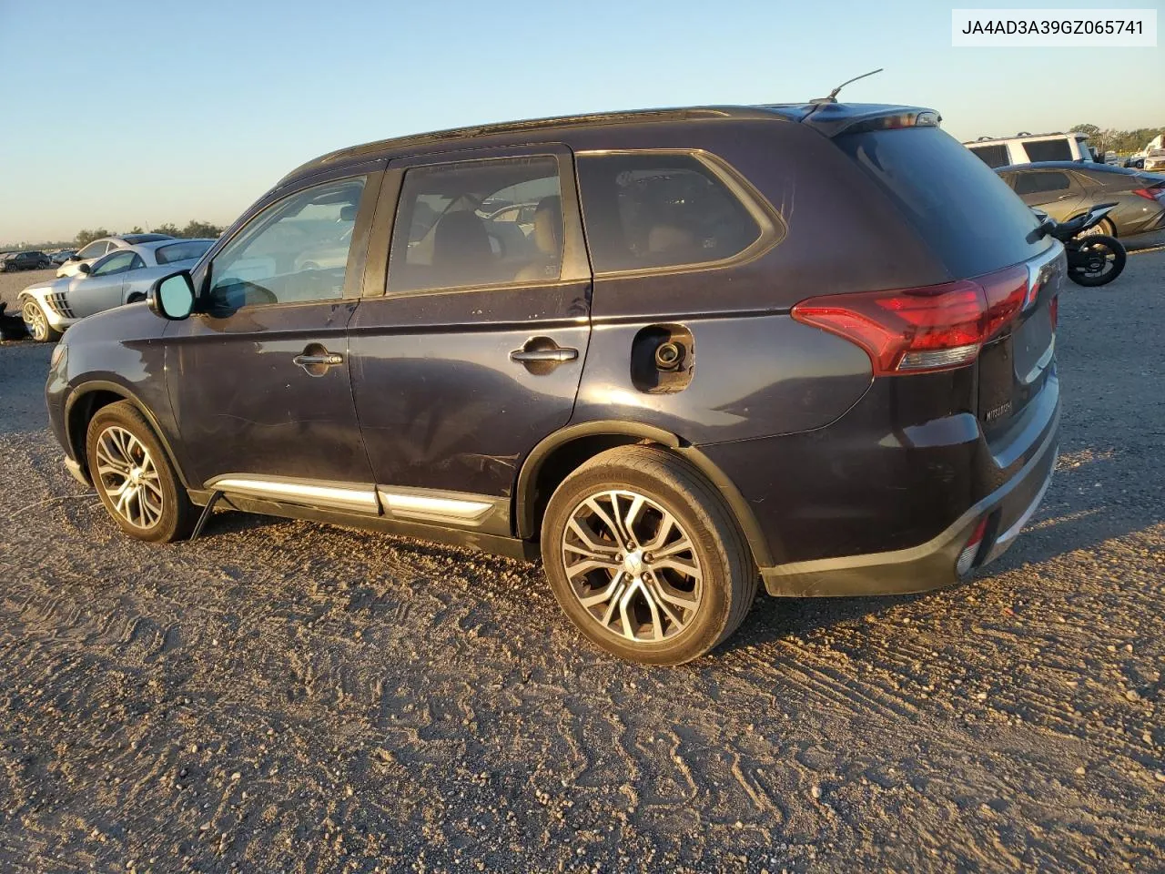 2016 Mitsubishi Outlander Se VIN: JA4AD3A39GZ065741 Lot: 73581654