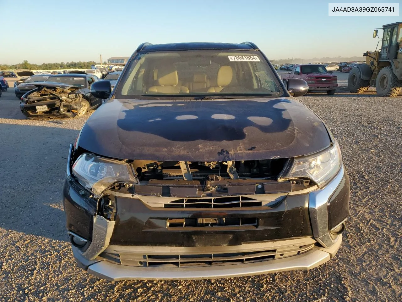 2016 Mitsubishi Outlander Se VIN: JA4AD3A39GZ065741 Lot: 73581654