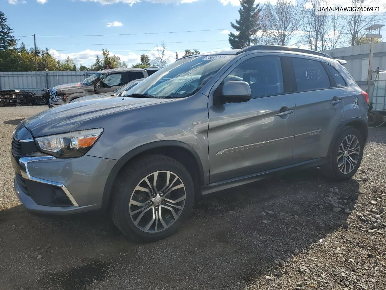 2016 Mitsubishi Rvr Gt VIN: JA4AJ4AW3GZ606971 Lot: 73641154