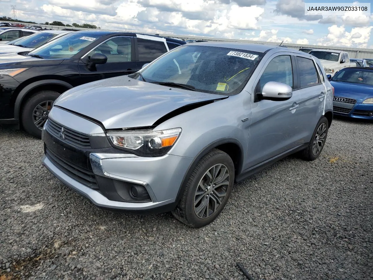 2016 Mitsubishi Outlander Sport Es VIN: JA4AR3AW9GZ033108 Lot: 73821834