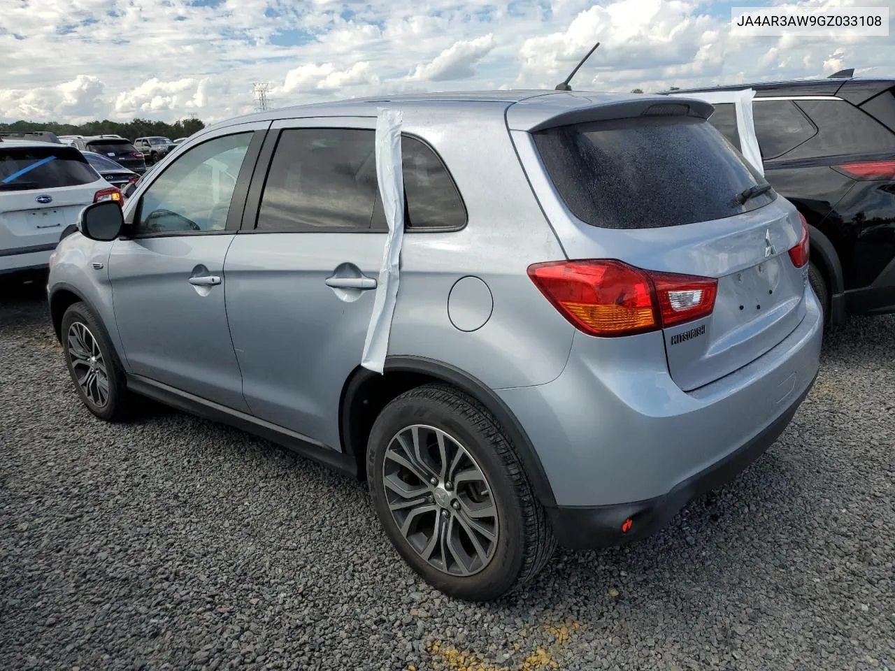 2016 Mitsubishi Outlander Sport Es VIN: JA4AR3AW9GZ033108 Lot: 73821834