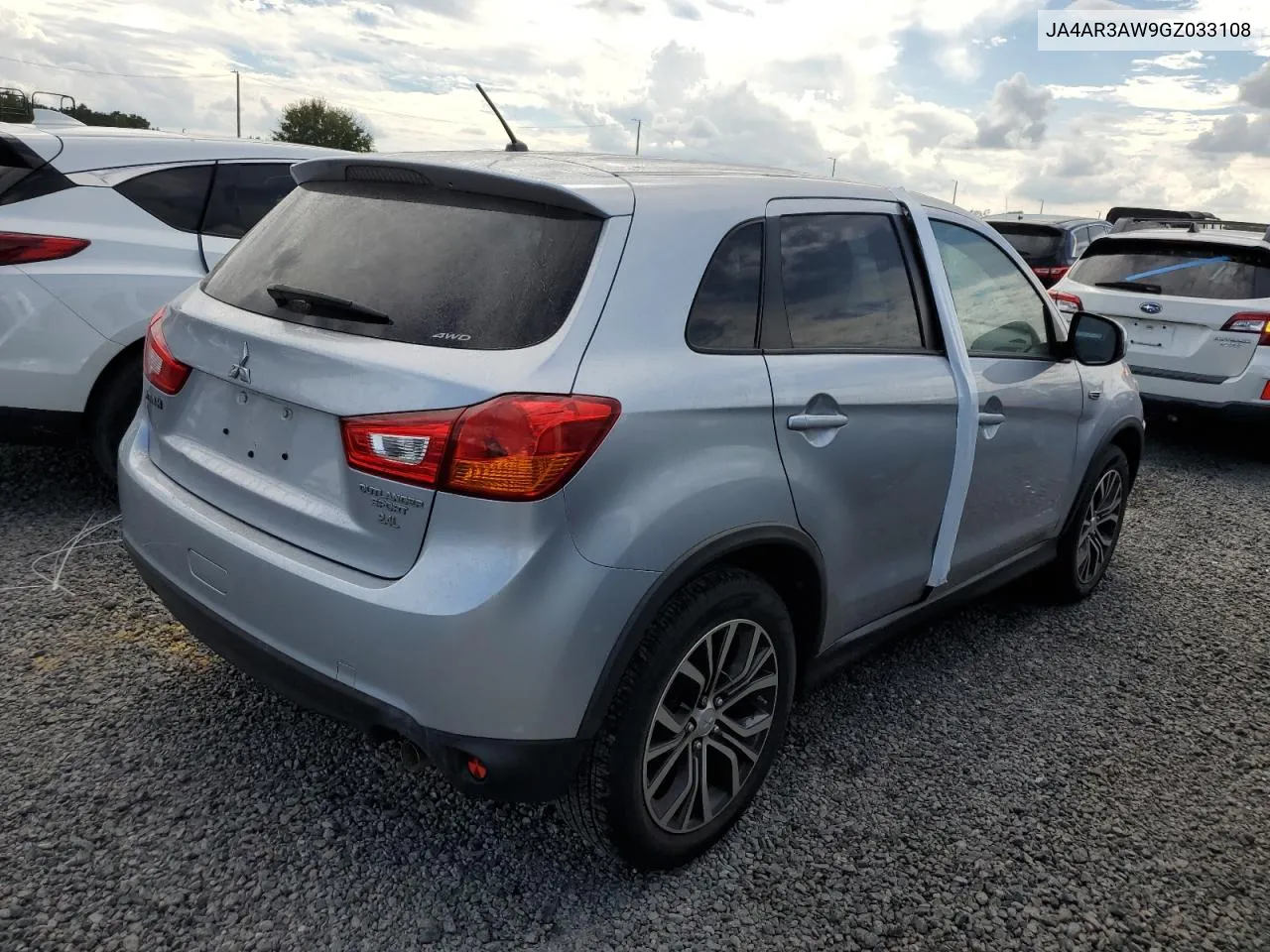 2016 Mitsubishi Outlander Sport Es VIN: JA4AR3AW9GZ033108 Lot: 73821834