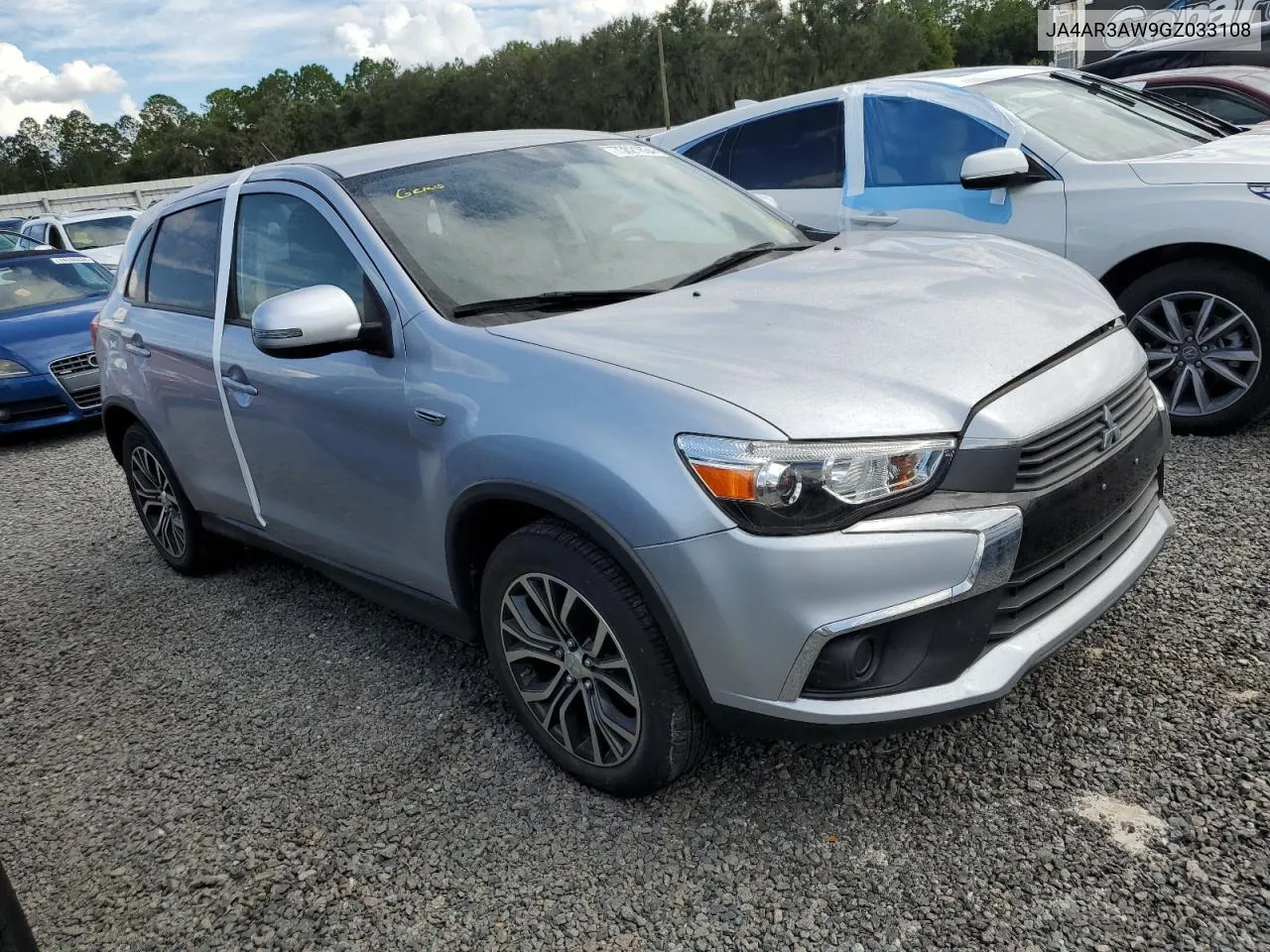 2016 Mitsubishi Outlander Sport Es VIN: JA4AR3AW9GZ033108 Lot: 73821834