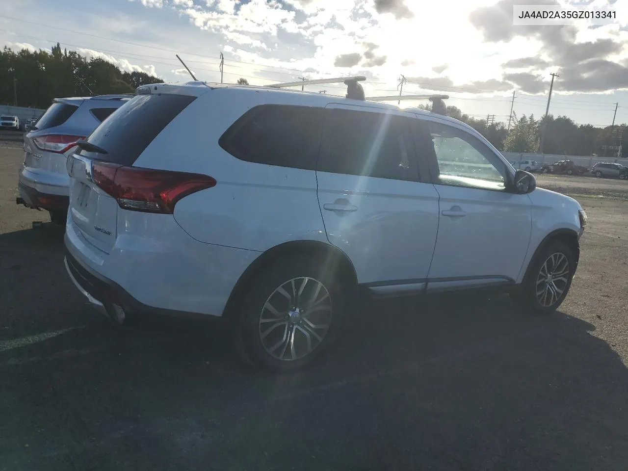 2016 Mitsubishi Outlander Es VIN: JA4AD2A35GZ013341 Lot: 74375184