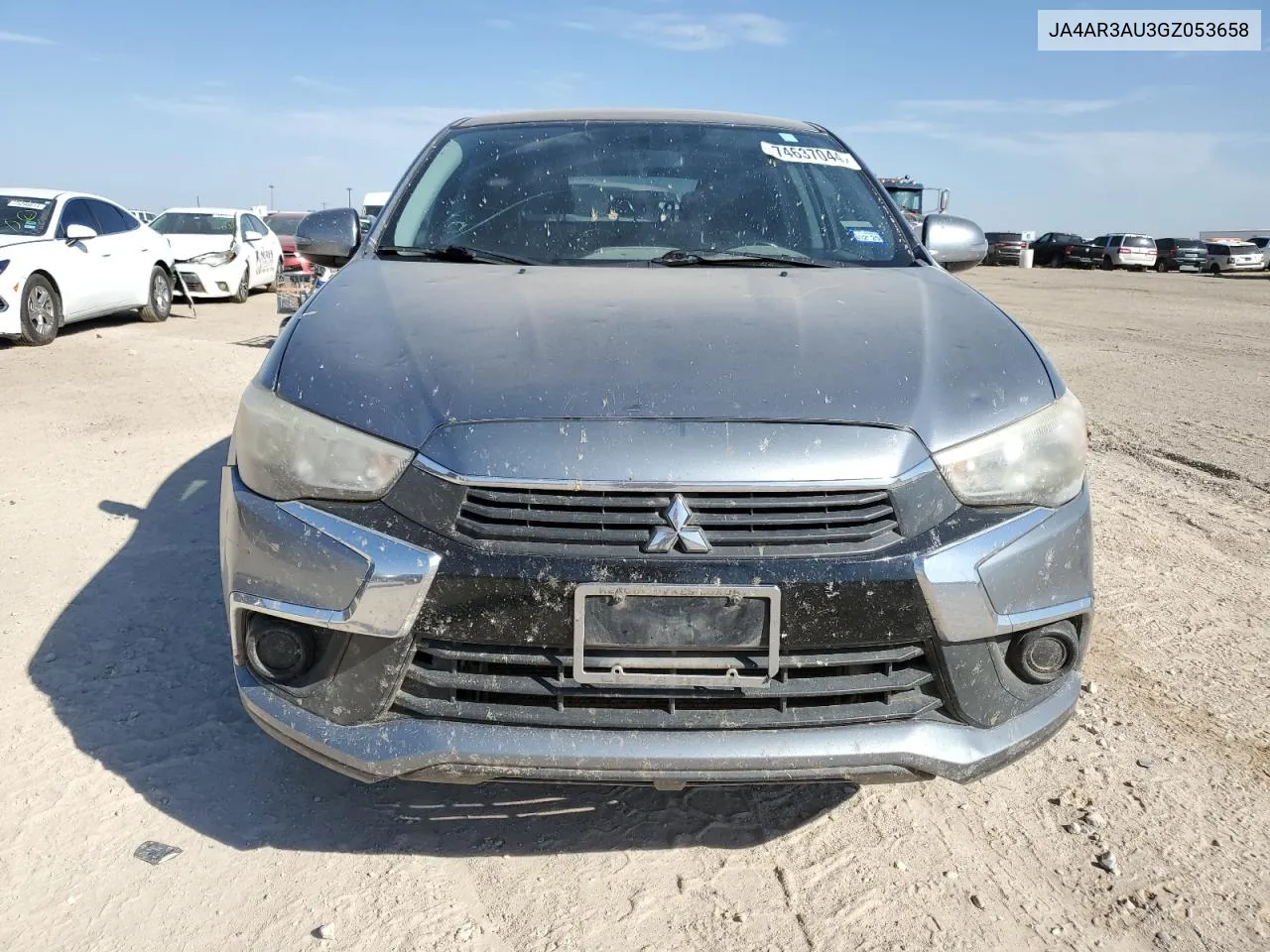 2016 Mitsubishi Outlander Sport Es VIN: JA4AR3AU3GZ053658 Lot: 74637044