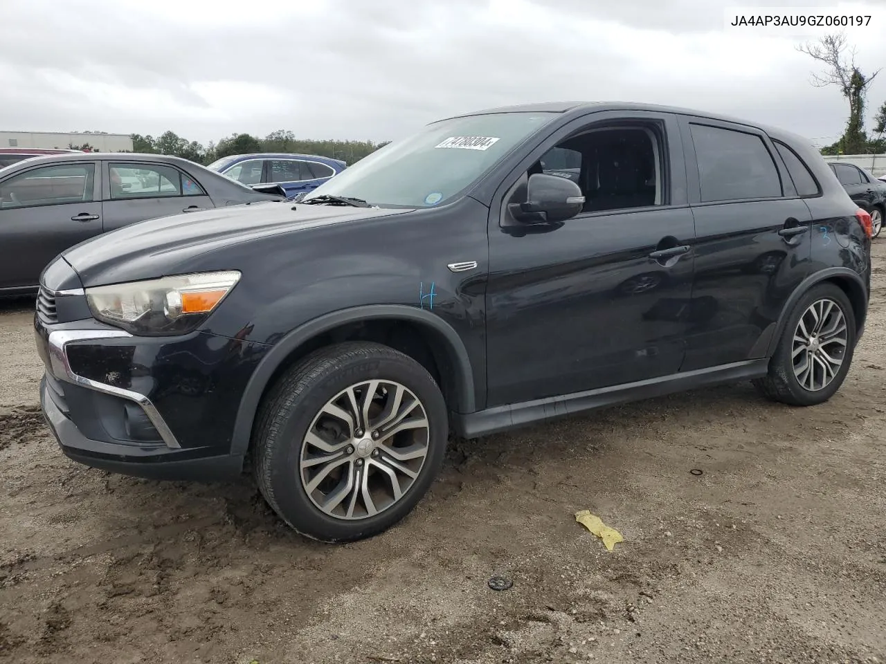 2016 Mitsubishi Outlander Sport Es VIN: JA4AP3AU9GZ060197 Lot: 74780304