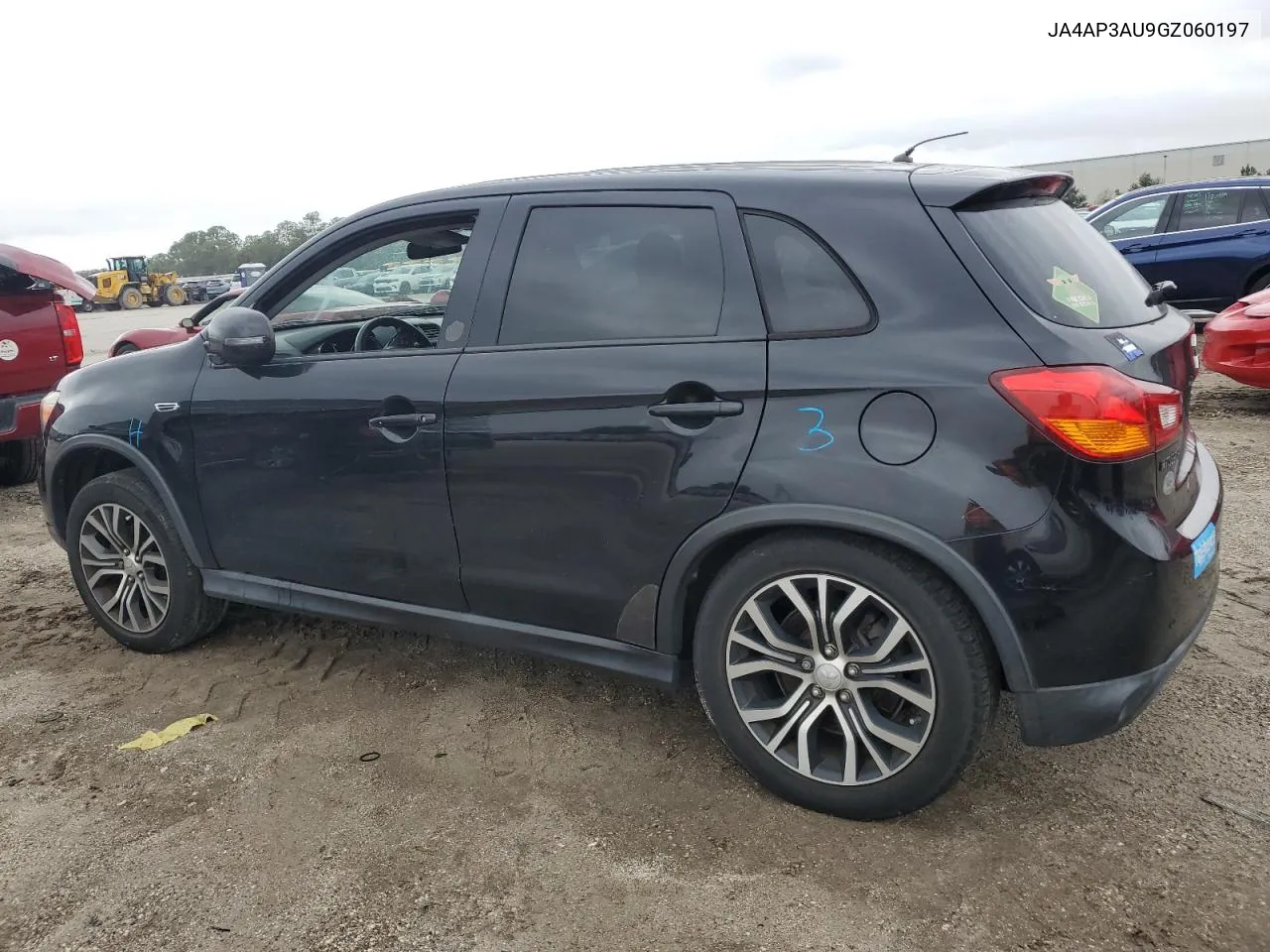 2016 Mitsubishi Outlander Sport Es VIN: JA4AP3AU9GZ060197 Lot: 74780304