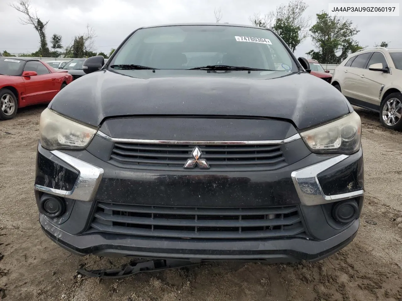 2016 Mitsubishi Outlander Sport Es VIN: JA4AP3AU9GZ060197 Lot: 74780304