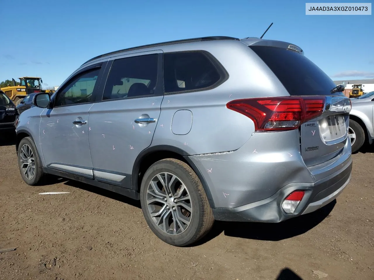 2016 Mitsubishi Outlander Se VIN: JA4AD3A3XGZ010473 Lot: 74816674