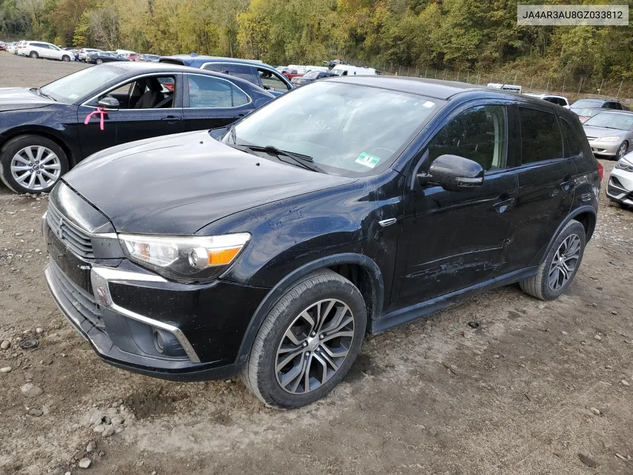 2016 Mitsubishi Outlander Sport Es VIN: JA4AR3AU8GZ033812 Lot: 75181244