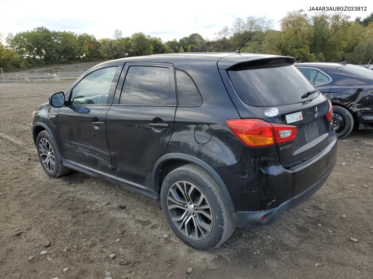 2016 Mitsubishi Outlander Sport Es VIN: JA4AR3AU8GZ033812 Lot: 75181244