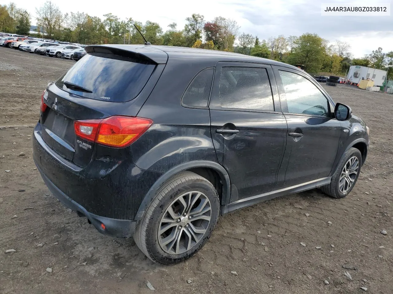 2016 Mitsubishi Outlander Sport Es VIN: JA4AR3AU8GZ033812 Lot: 75181244