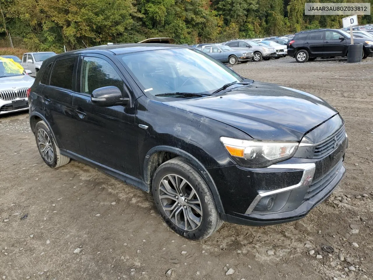 2016 Mitsubishi Outlander Sport Es VIN: JA4AR3AU8GZ033812 Lot: 75181244