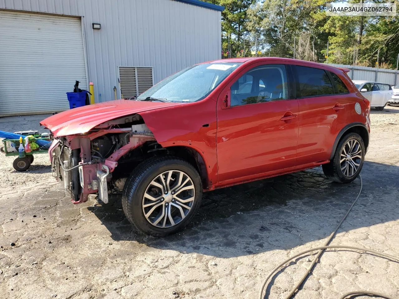 2016 Mitsubishi Outlander Sport Es VIN: JA4AP3AU4GZ062794 Lot: 75502164