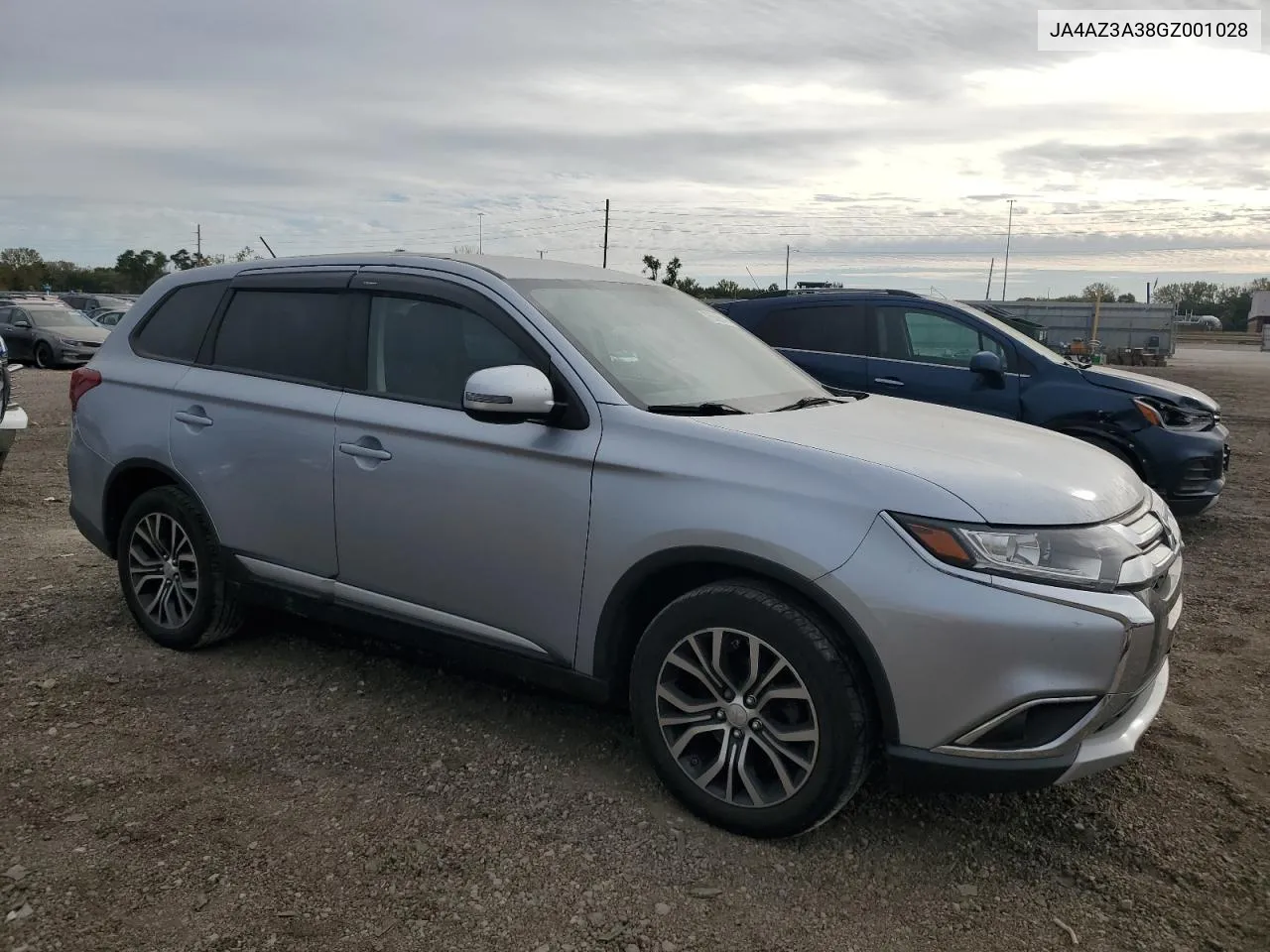 2016 Mitsubishi Outlander Se VIN: JA4AZ3A38GZ001028 Lot: 75549744