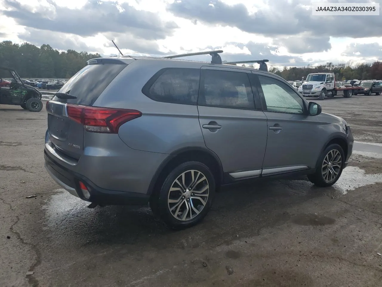 2016 Mitsubishi Outlander Se VIN: JA4AZ3A34GZ030395 Lot: 75574914