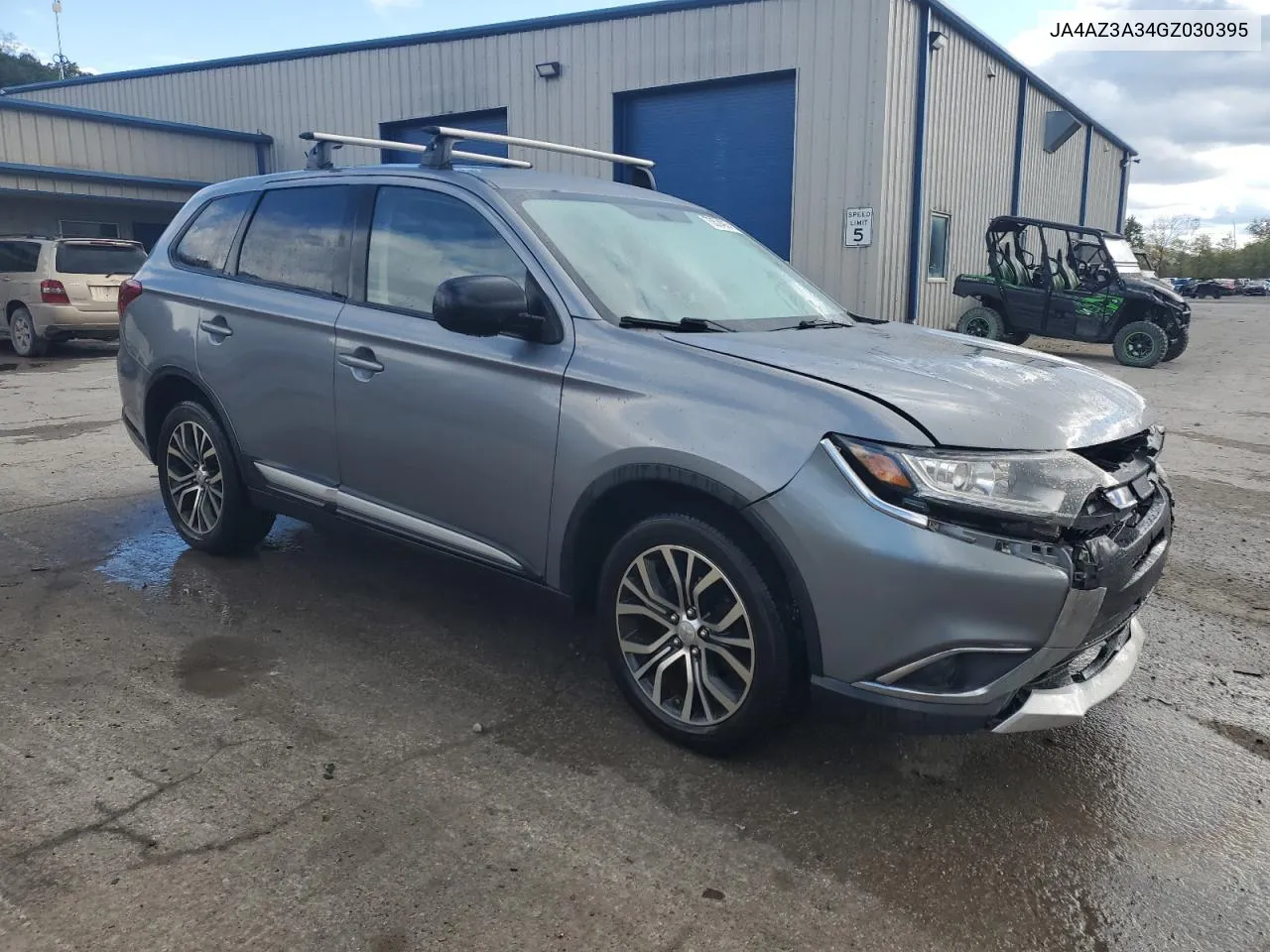 2016 Mitsubishi Outlander Se VIN: JA4AZ3A34GZ030395 Lot: 75574914