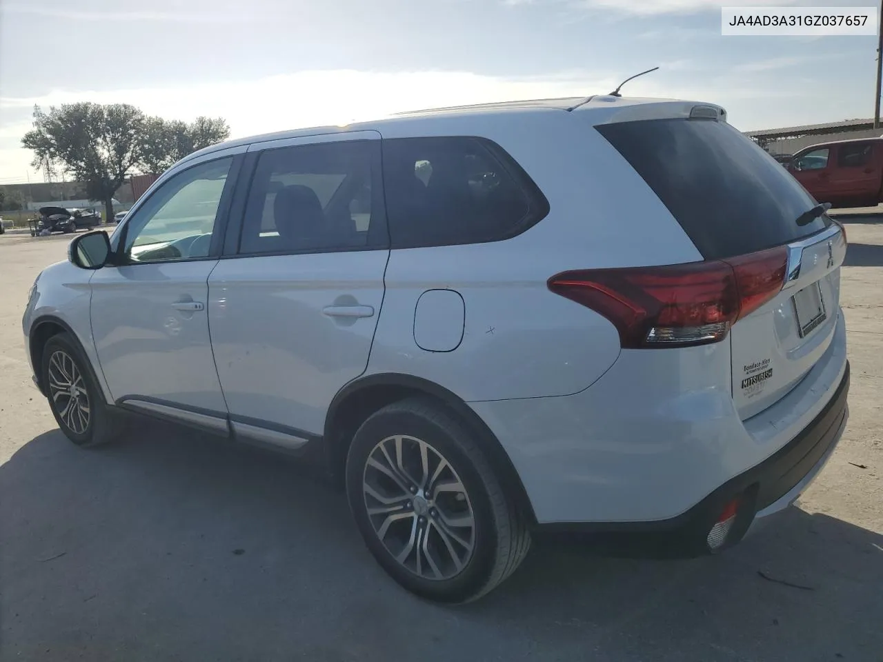 2016 Mitsubishi Outlander Se VIN: JA4AD3A31GZ037657 Lot: 75738234