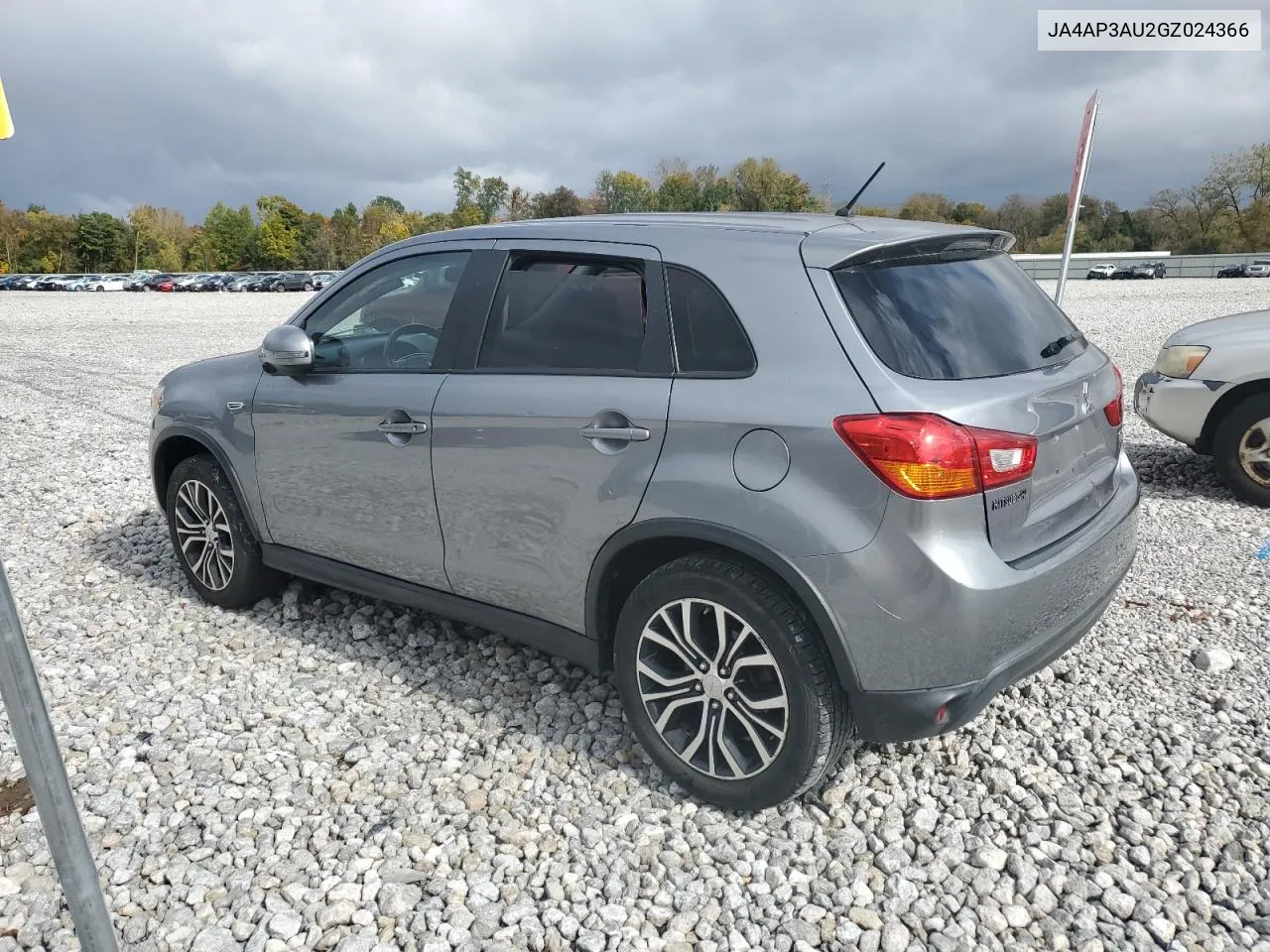 2016 Mitsubishi Outlander Sport Es VIN: JA4AP3AU2GZ024366 Lot: 75857364