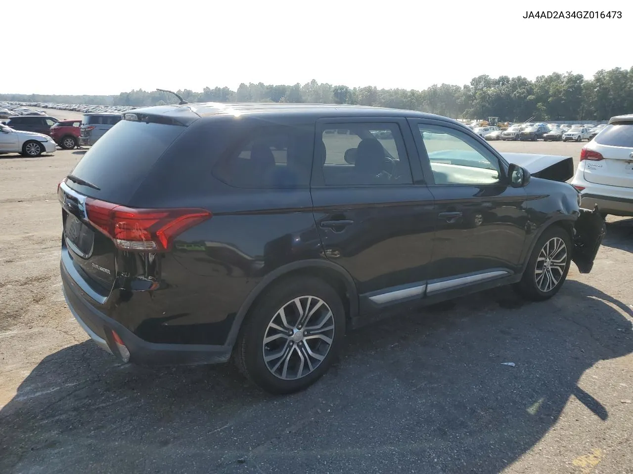 2016 Mitsubishi Outlander Es VIN: JA4AD2A34GZ016473 Lot: 75904744