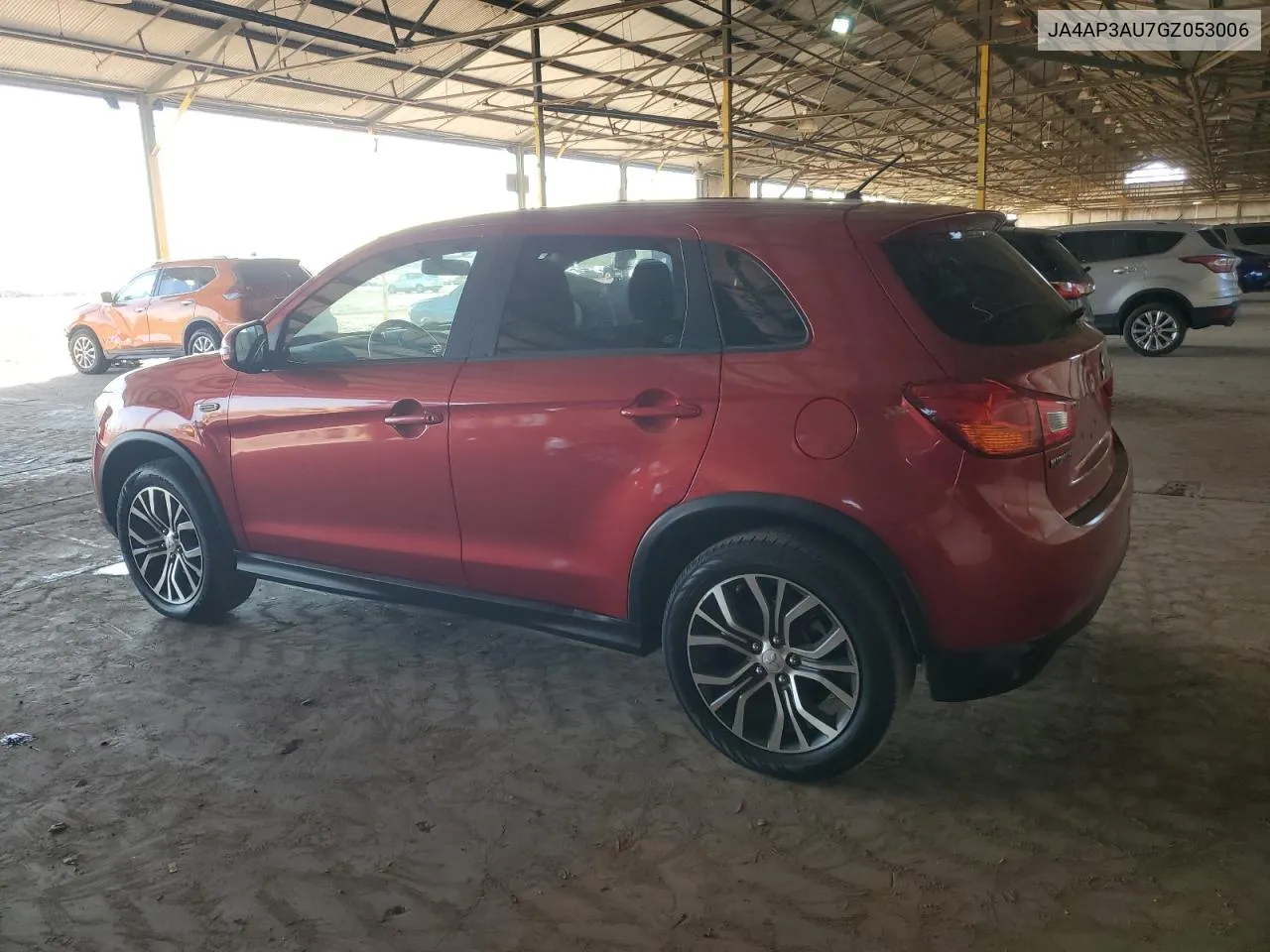 2016 Mitsubishi Outlander Sport Es VIN: JA4AP3AU7GZ053006 Lot: 76045324